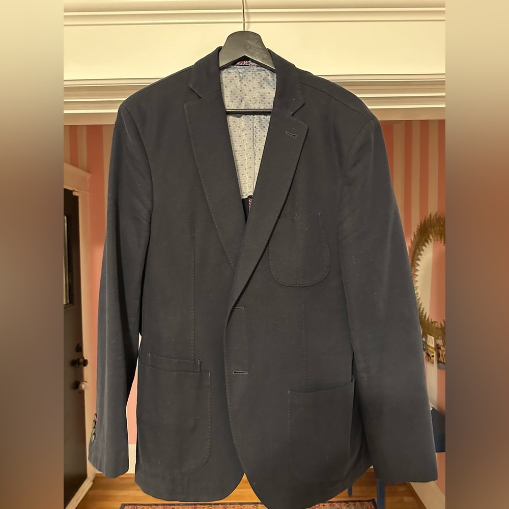 40R JKT New York Wool Suit/ Sport Coat/ Jacket Men